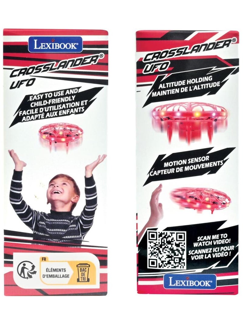Gesture bediening mini drone, hands free, oplaadbare Rood - Kiabi