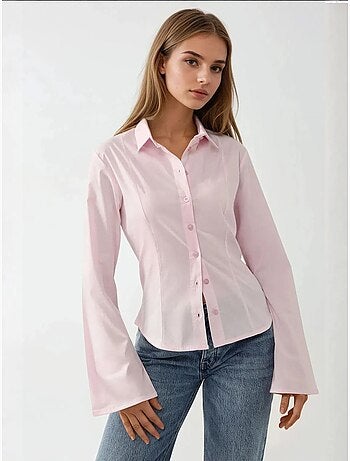 Getailleerd shirt met lange mouwen hiccup