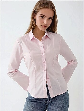 Getailleerd shirt met lange mouwen hiccup