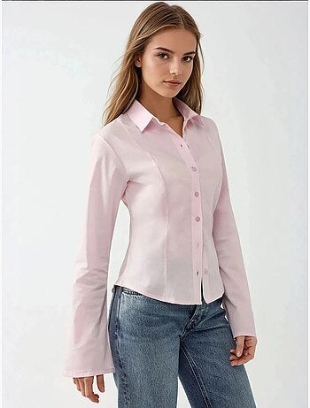 Getailleerd shirt met lange mouwen hiccup
