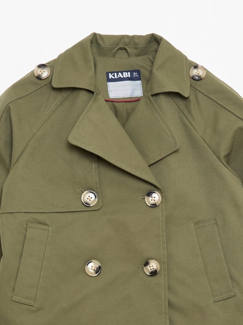 Getailleerde blazer in trenchcoatstijl - Kiabi