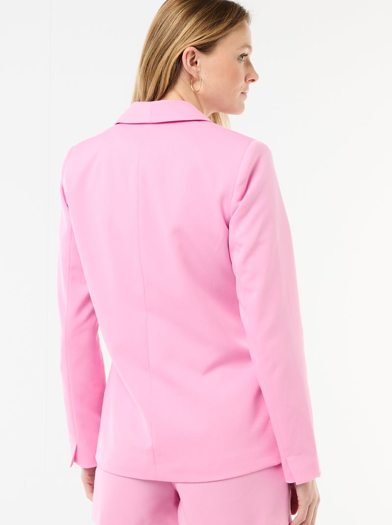 Getailleerde blazer met sjaalkraag Rose - Kiabi