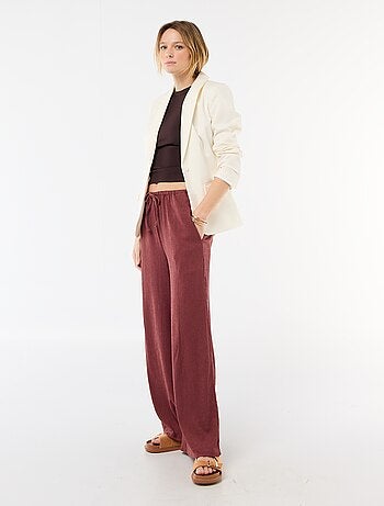 Getailleerde blazer met sjaalkraag