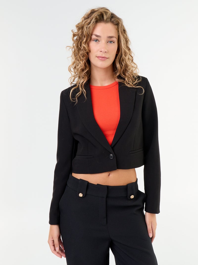 Getailleerde blazer Zwart - Kiabi