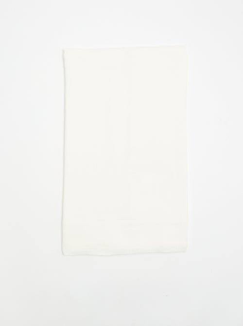 Getextureerd katoenen gordijn - 140 x 240 cm - Kiabi