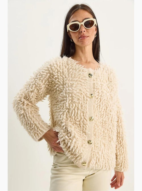 Getextureerd vest met knopen lucci - Kiabi Getextureerd vest met knopen lucci - Kiabi