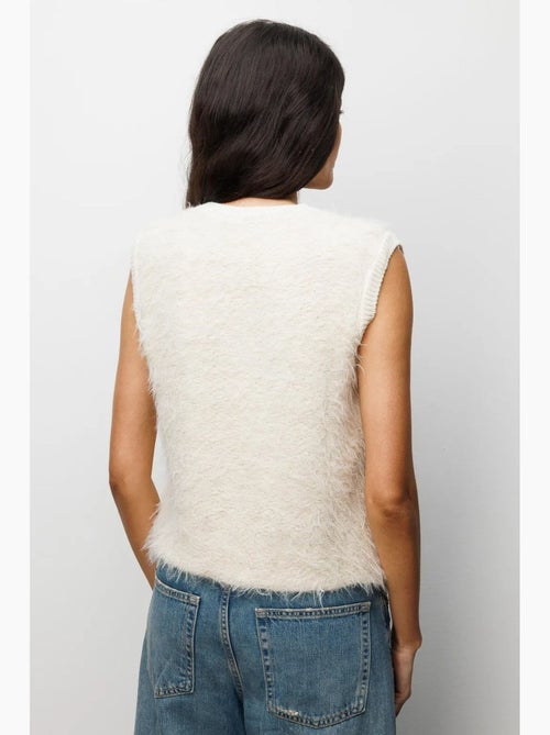 Getextureerd vest mixray - Kiabi
