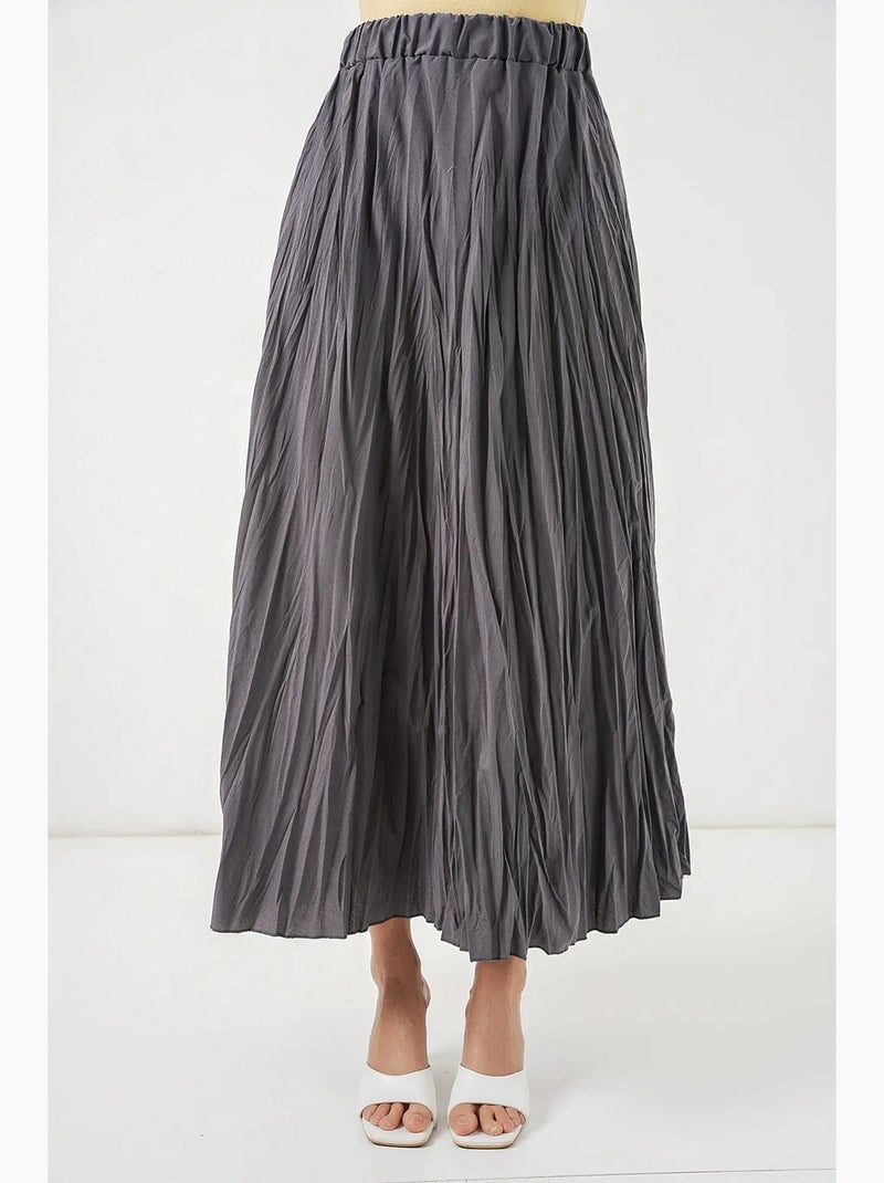 Getextureerde maxi-rok bdart Grijs - Kiabi