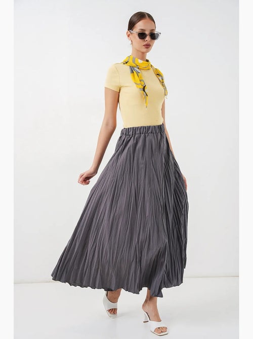 Getextureerde maxi-rok bdart - Kiabi
