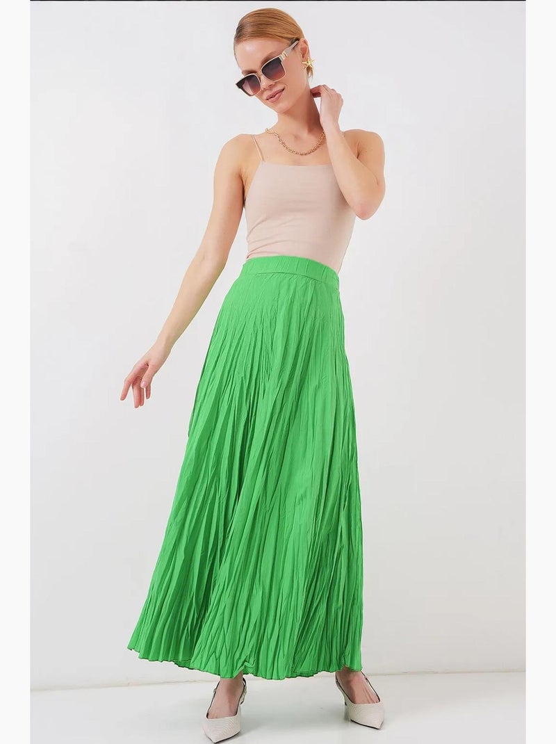 Getextureerde maxi-rok bdart Groen - Kiabi