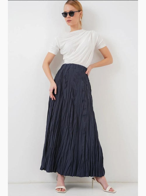 Getextureerde maxi-rok bdart - Kiabi