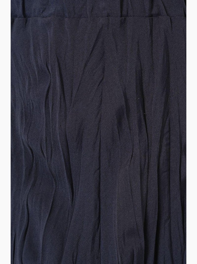 Getextureerde maxi-rok bdart Marineblauw - Kiabi