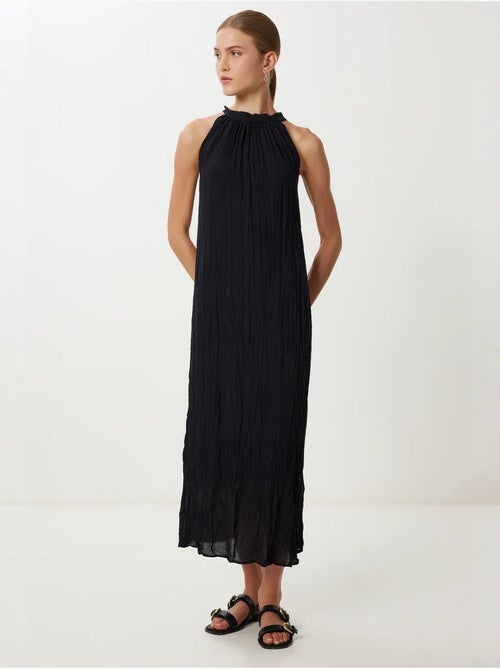 Getextureerde midi-jurk met halternek istanbul - Kiabi Getextureerde midi-jurk met halternek istanbul - Kiabi