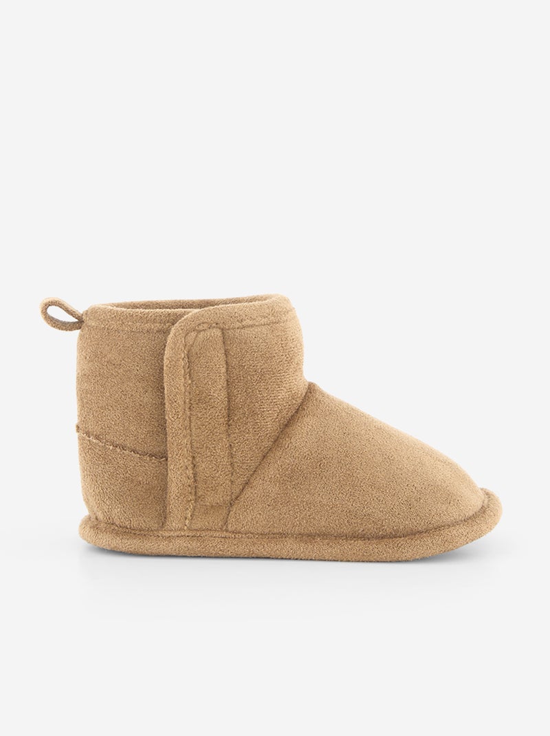 Gevoerde boots Bruin - Kiabi