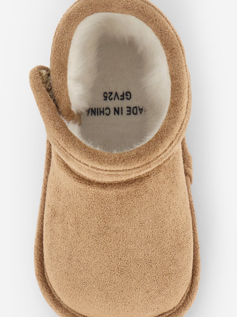 Gevoerde boots Bruin - Kiabi