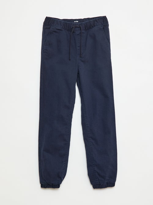 Gevoerde broek in joggingmodel - Kiabi