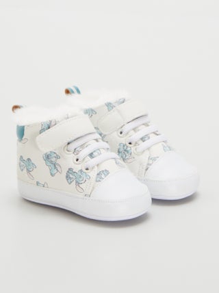 Gevoerde 'Disney'-sneakers met 'Stitch'-print