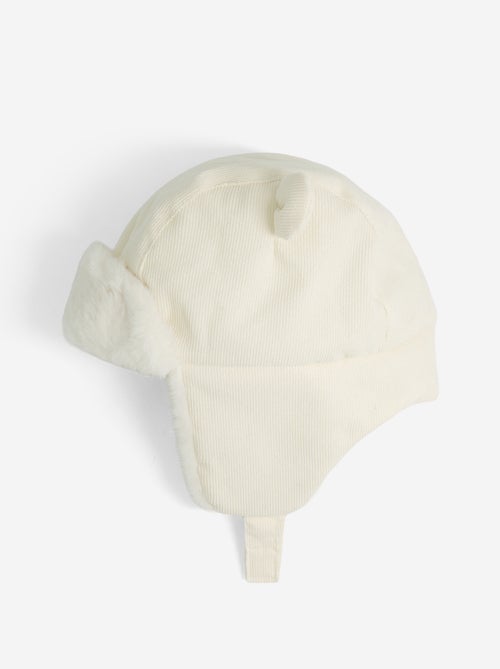 Gevoerde oorflapmuts met fantasie-oren bovenop - Kiabi