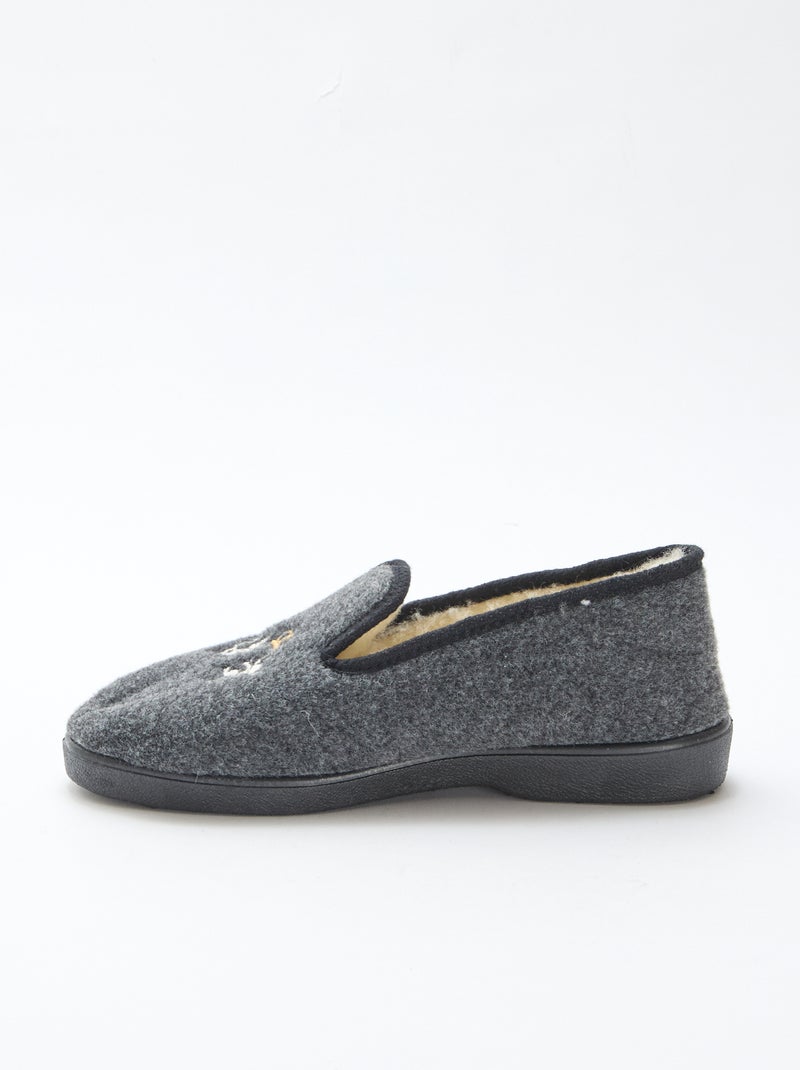 Next Pantoffels - denim blue/blauw gemêleerd Next Pantoffels - denim blue/blauw gemêleerd