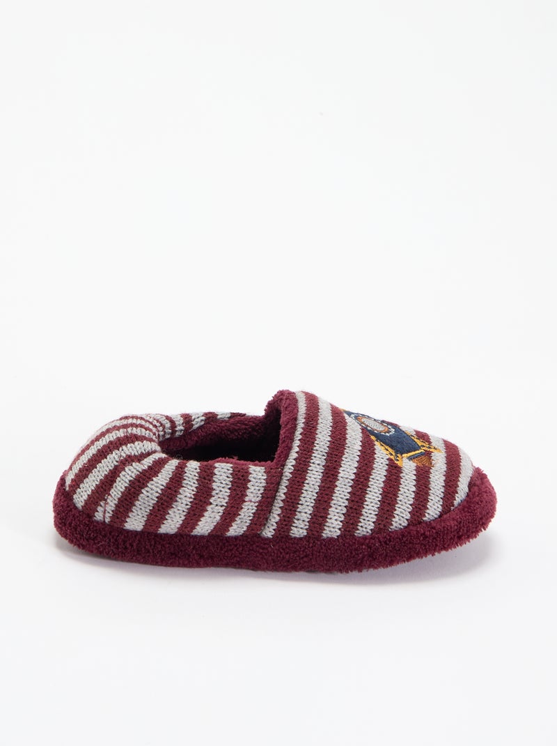 Gevoerde pantoffels Rood - Kiabi