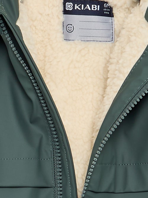 Gevoerde parka met capuchon - Kiabi