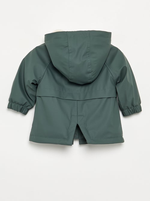 Gevoerde parka met capuchon - Kiabi