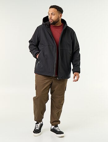Gevoerde parka met capuchon