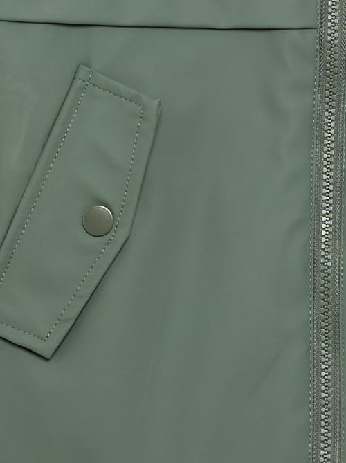 Gevoerde parka met schapenvachteffect - Kiabi