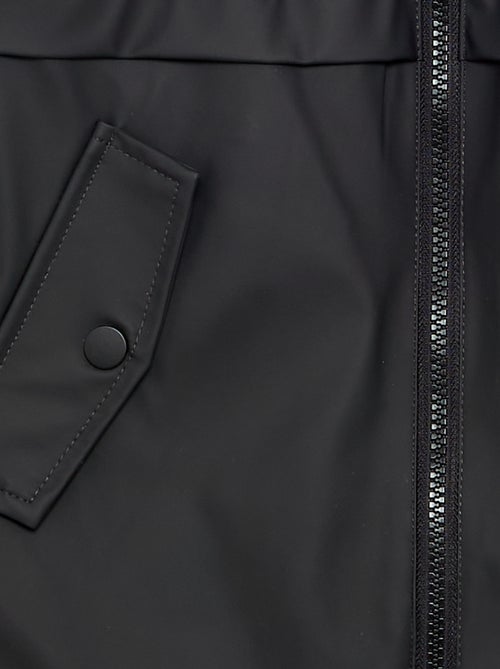 Gevoerde parka met schapenvachteffect - Kiabi
