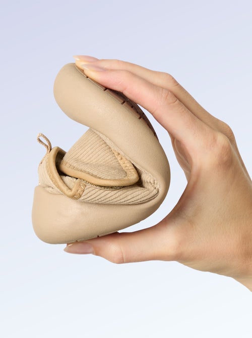 Gevoerde soepele 'Kitchoun' barefoot slofjes - Kiabi