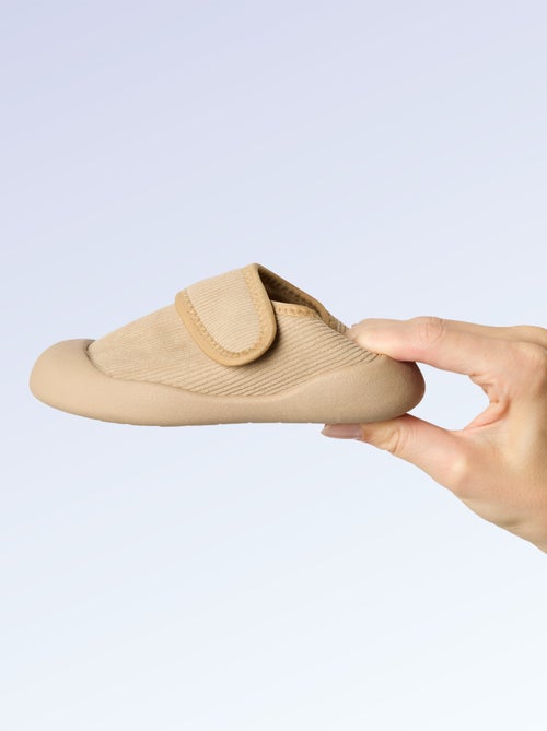 Gevoerde soepele 'Kitchoun' barefoot slofjes - Kiabi