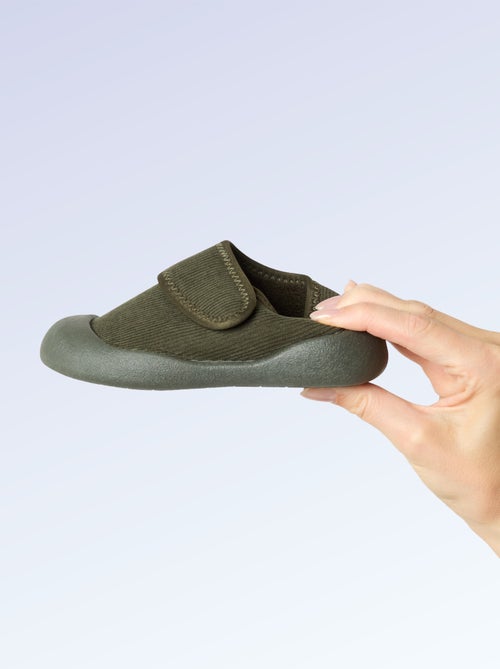 Gevoerde soepele 'Kitchoun' barefoot slofjes - Kiabi Gevoerde soepele 'Kitchoun' barefoot slofjes - Kiabi