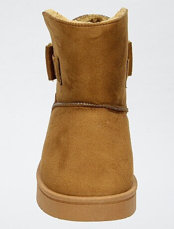 Gevoerde suèdine boots
