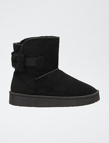 Gevoerde suèdine boots