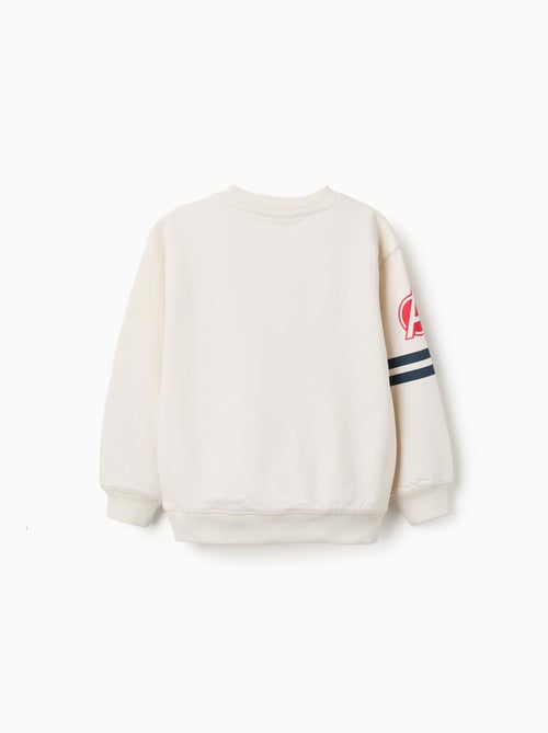 Gevoerde sweater met Avengers-reliëfprint - Kiabi Gevoerde sweater met Avengers-reliëfprint - Kiabi