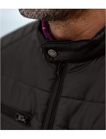 Gewatteerd bikerjack - atlas for men