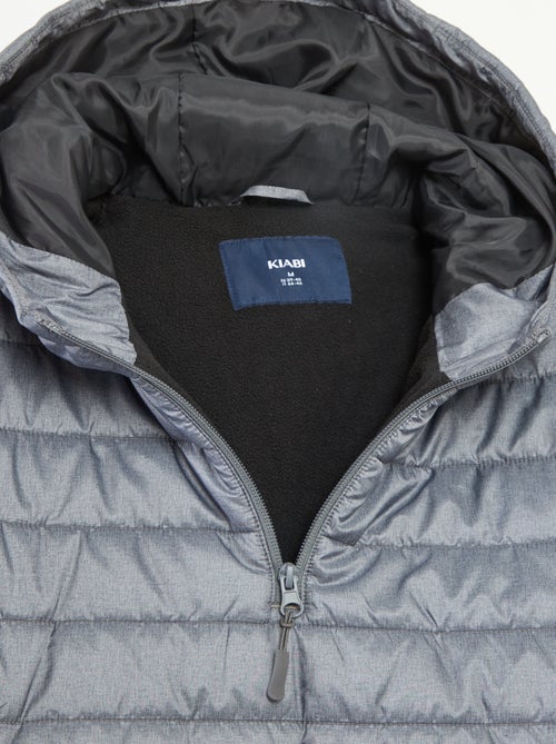 Gewatteerd donsjack met capuchon - Kiabi