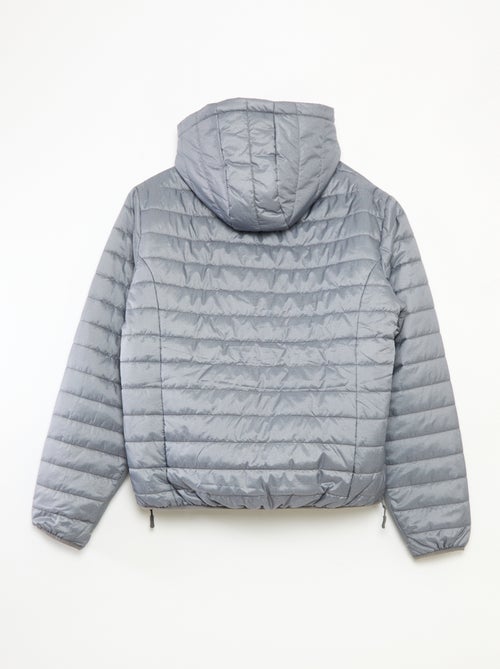 Gewatteerd donsjack met capuchon - Kiabi