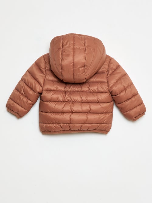 Gewatteerd donsjack met kap - Kiabi