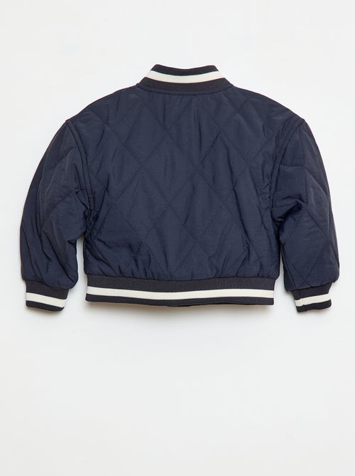 Gewatteerd jack met drukknoopsluiting - Kiabi