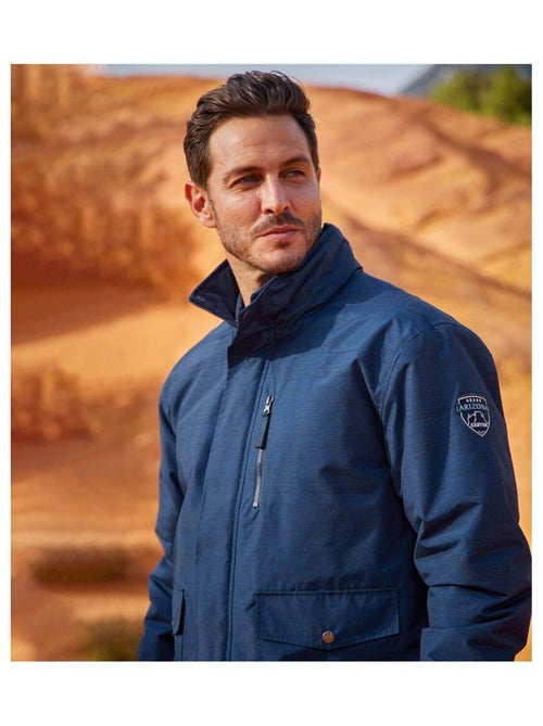 Gewatteerd microvezel jack  - ATLAS FOR MEN - Kiabi