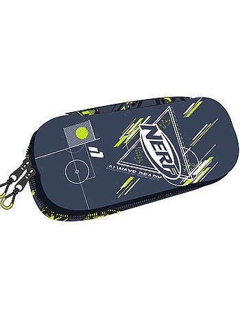 Gewatteerd neopreen pennenzakje met Nerf – sportmotief