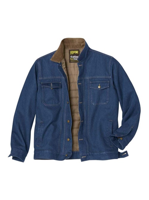Gewatteerd spijkerjack western   - atlas for men - Kiabi