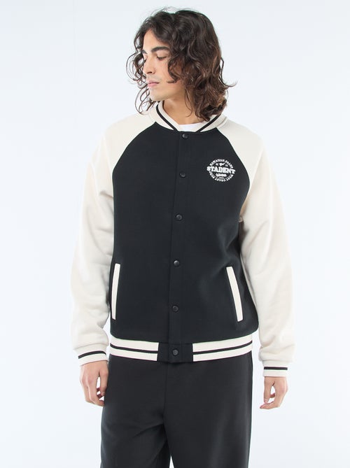 Gewatteerd vest in Amerikaanse stijl - Kiabi