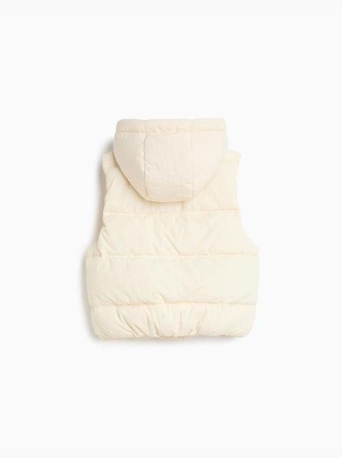 Gewatteerd vest met capuchon, mo fashion - Kiabi