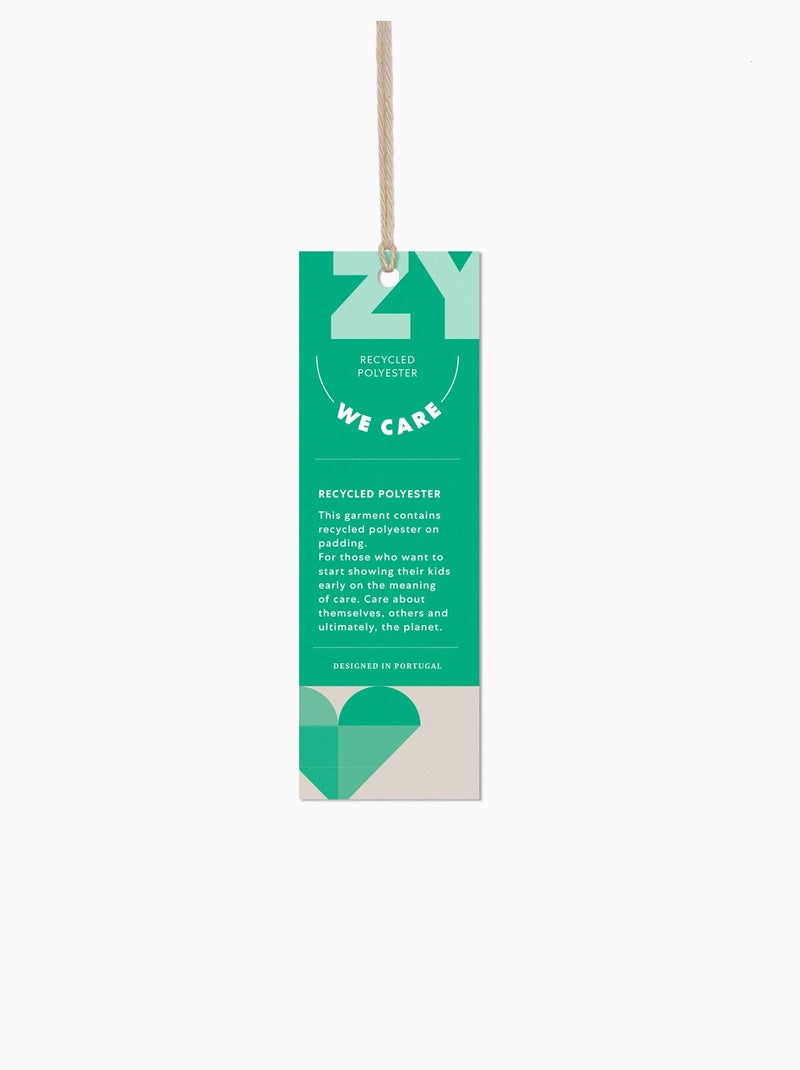 Gewatteerd vest met fleece voering en zijzakken Rood - Kiabi