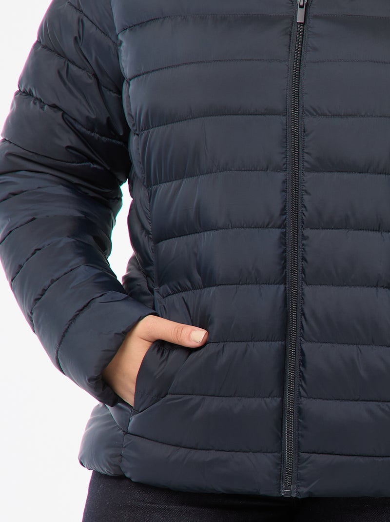 Gewatteerd, waterafstotend donsjack Blauw - Kiabi