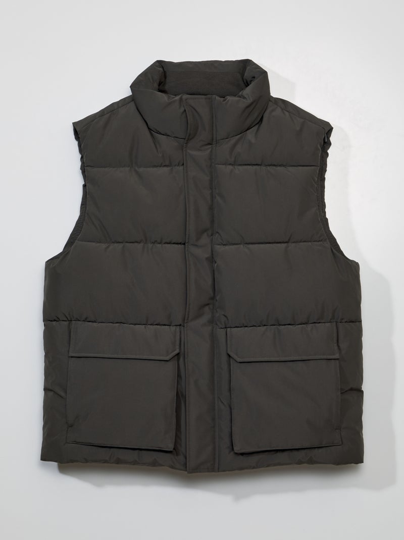 Gewatteerde bodywarmer KAKI - Kiabi