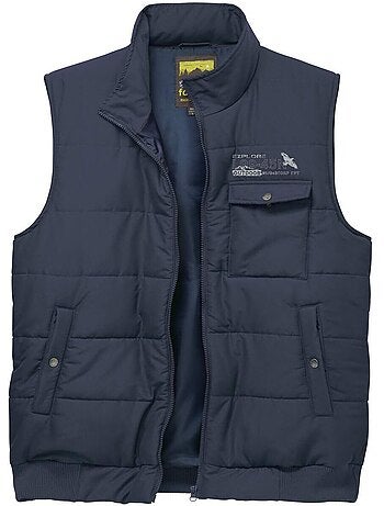 Gewatteerde bodywarmer met meerdere zakken - atlas for men