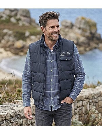 Gewatteerde bodywarmer met meerdere zakken - atlas for men